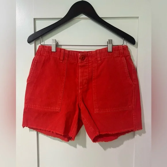 LE SUPERBE Beach Crawler Shorts - red NWOT size 4